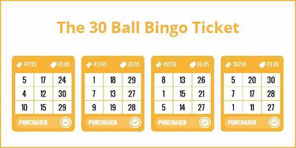 Bingo 30 Ball