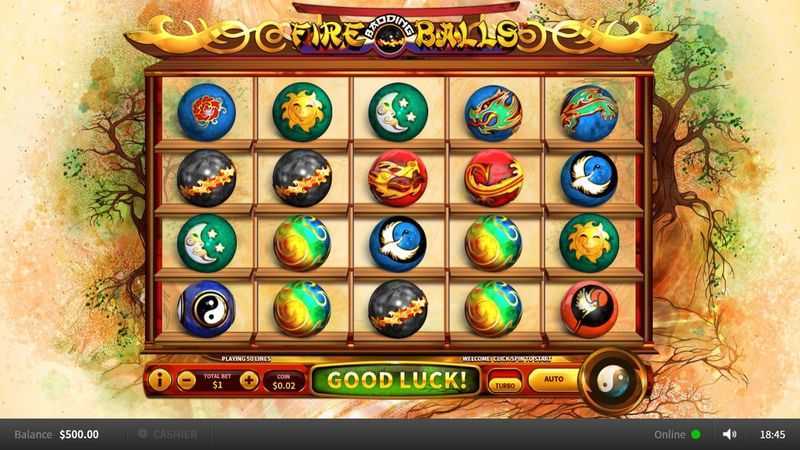 Fire Baoding Balls