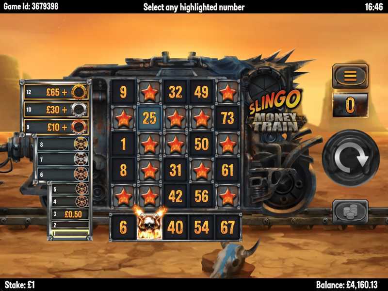 Slingo Money Train
