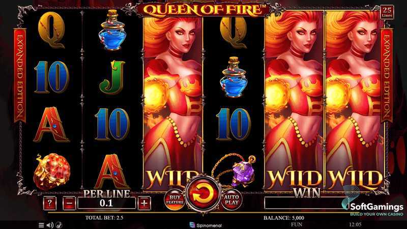 Cookie Casino Queen of Fire