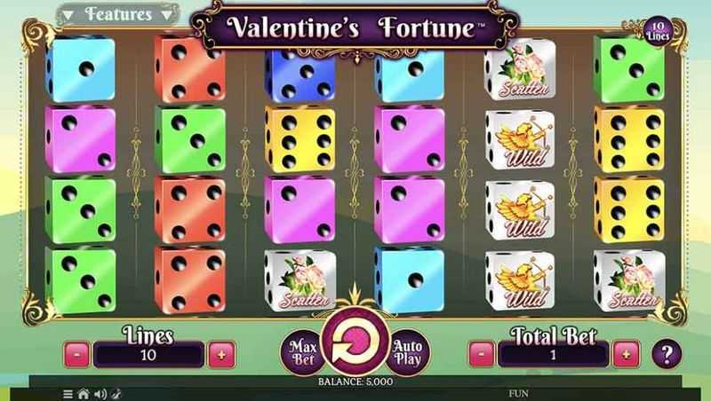 Valentines Fortune Dice