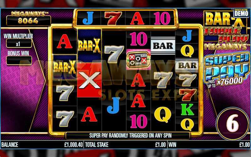 Bar-X Triple Play Megaways