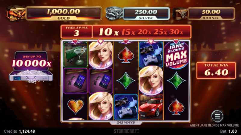 Agent Jane Blonde Max Volume