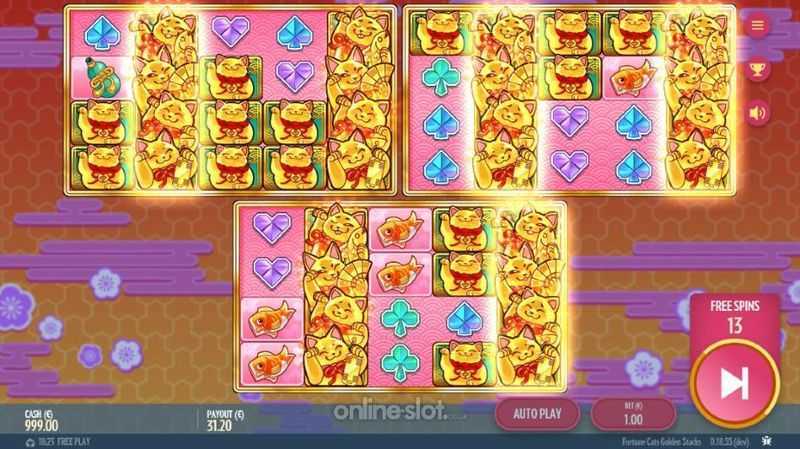 Fortune Cats Golden Stacks