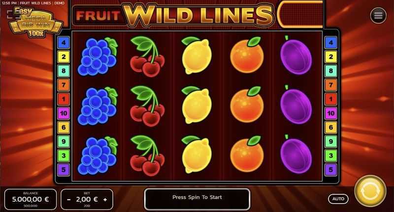 Fruit Wild Lines