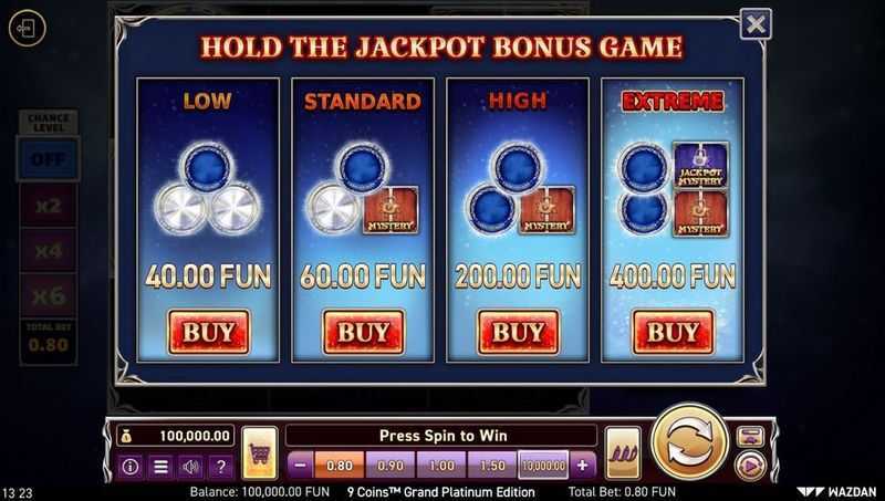 9 Coins Grand Platinum Edition