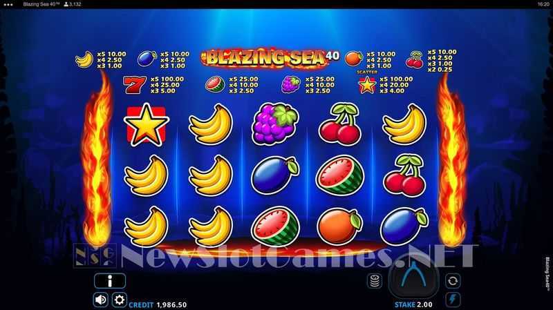 Blazing Sea 40