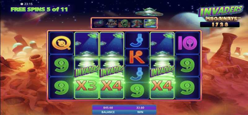 Invaders Megaways