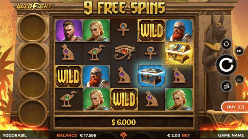 Vikings Go To Egypt Wild Fight