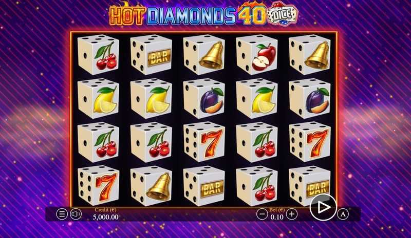 Hot Diamonds 40 Dice